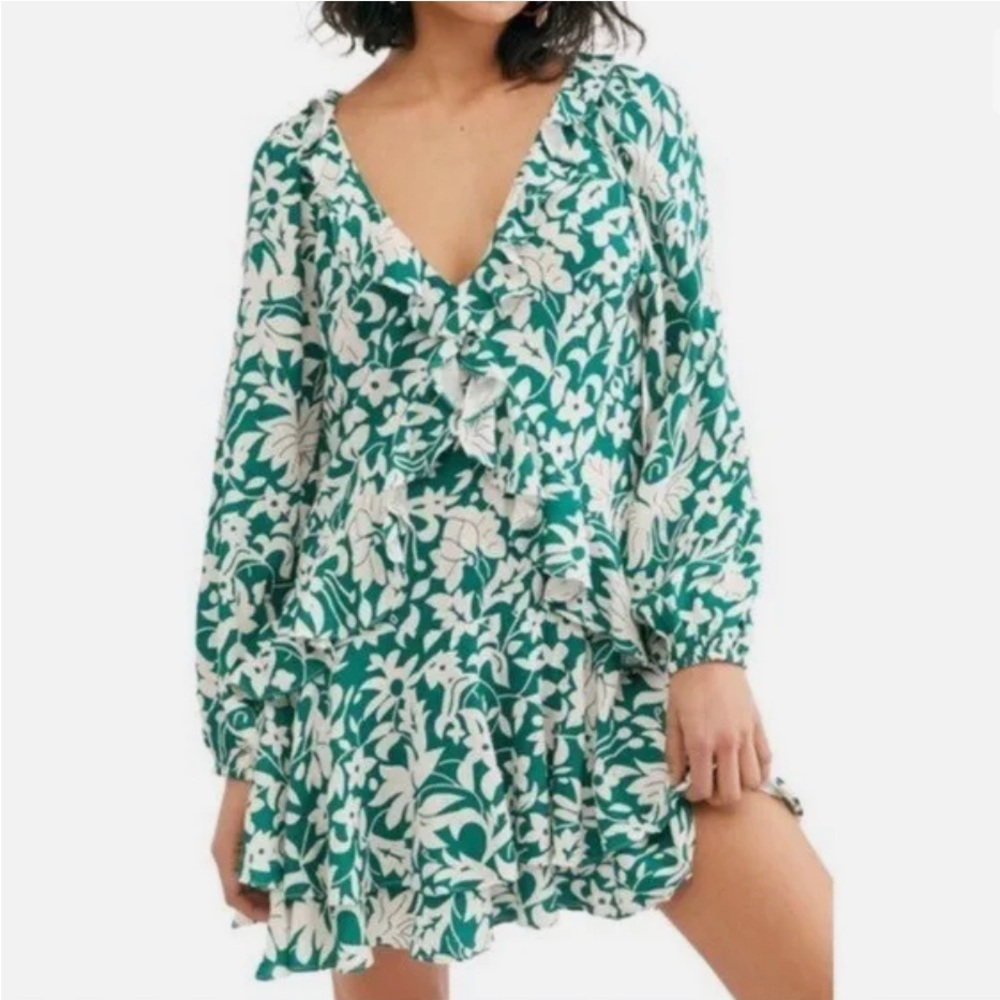 Free People Ruffle Dress - Picture 13 of 14
